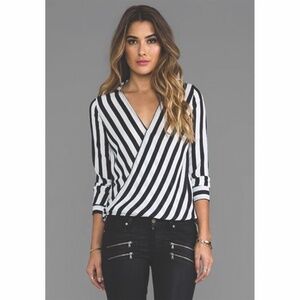 BB Dakota Paxton Gatsby Striped Blouse